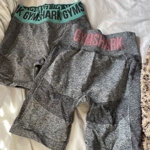 2 pair gymshark shorts